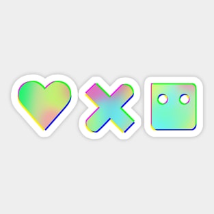 Love Death Robots Inspired Horizontal [hologram style] Sticker